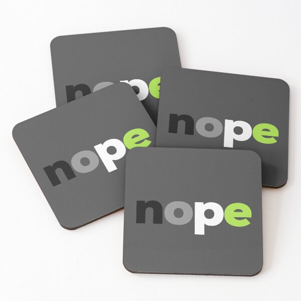 Item preview, nope Gender. Agender Pride designed and sold by Subtle Pride Shop.
