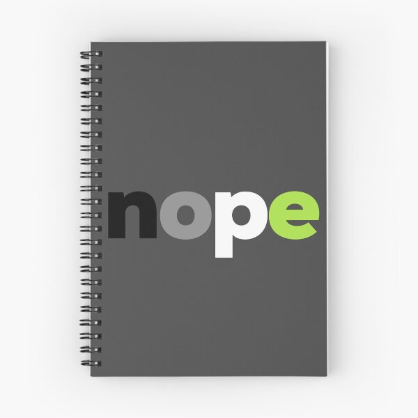 Item preview, nope Gender. Agender Pride designed and sold by Subtle Pride Shop.