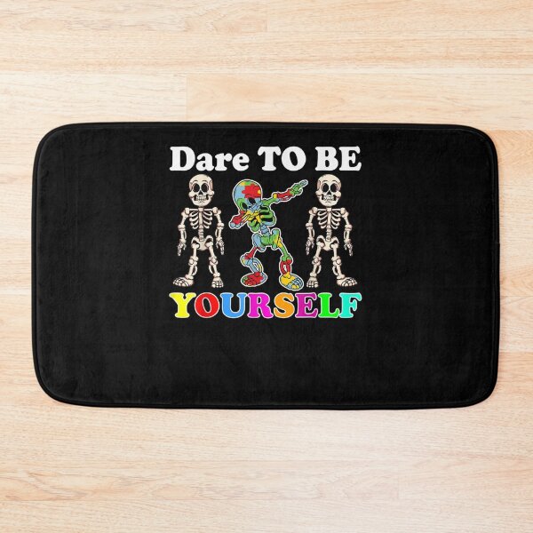 Item preview, Dare To Be Yourself Skeleton Dabbing Autism Awareness Tshirt designed and sold by Cansellerma.