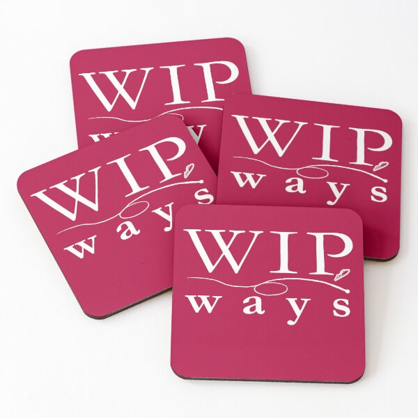 Item preview, WIP Ways | Writer White designed and sold by RivRains.