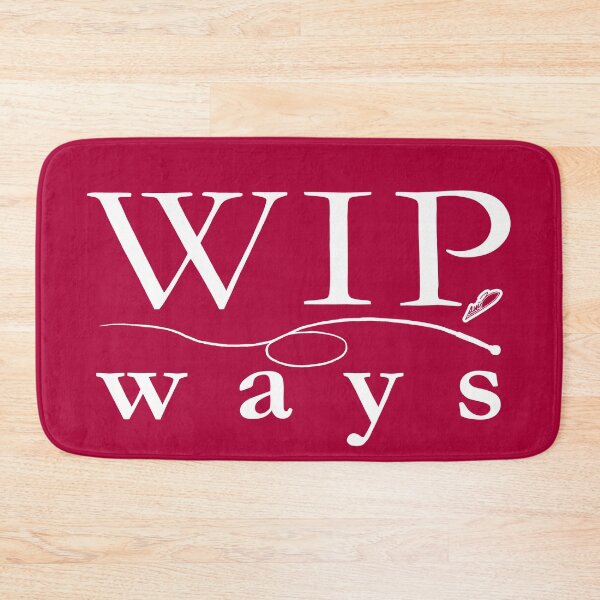 Item preview, WIP Ways | Writer White designed and sold by RivRains.