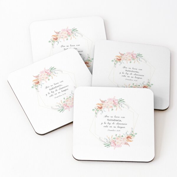 Item preview, Proverbios 31:26, Spanish Bible Verse designed and sold by latiendadearyam.