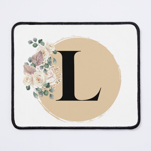 Item preview, letter l floral designed and sold by LU NA.