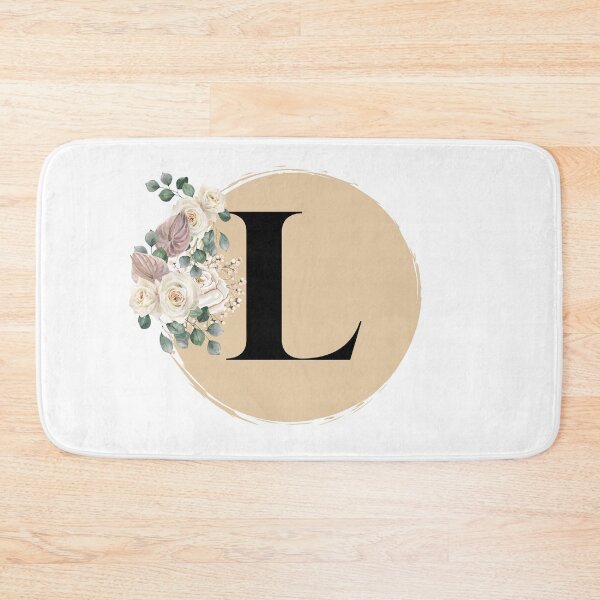 Item preview, letter l floral designed and sold by LU NA.