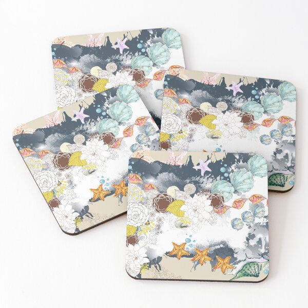 Item preview, Copy of Copy of  amazing picture dance of colors with sea creatures designed and sold by Beyhandesgn.