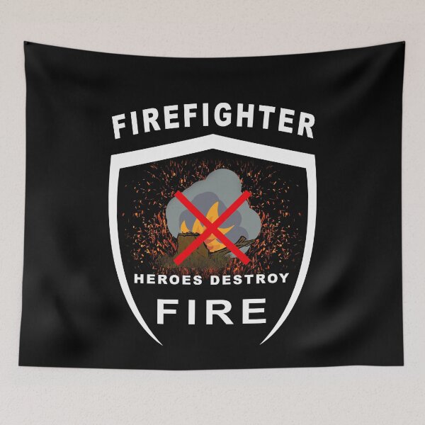 Item preview, Firefighter Heroes Destroy Fire designed and sold by Genali.