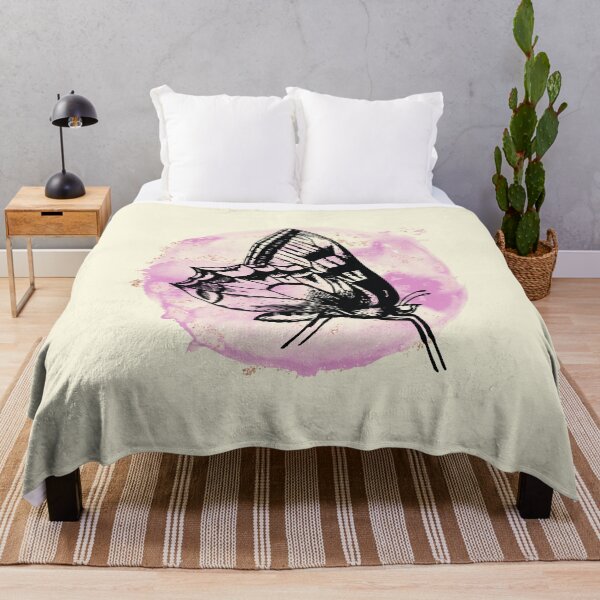 Item preview, Vintage Butterfly Illustration, Purple and Gold Watercolor designed and sold by Vintustration.