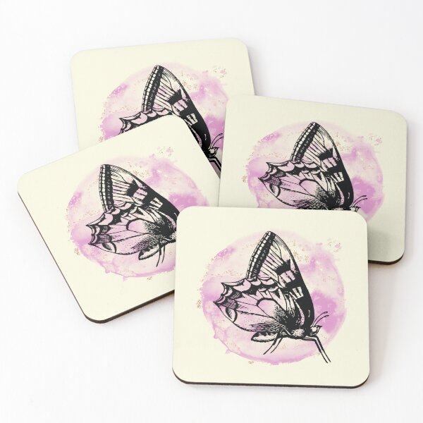 Item preview, Vintage Butterfly Illustration, Purple and Gold Watercolor designed and sold by Vintustration.