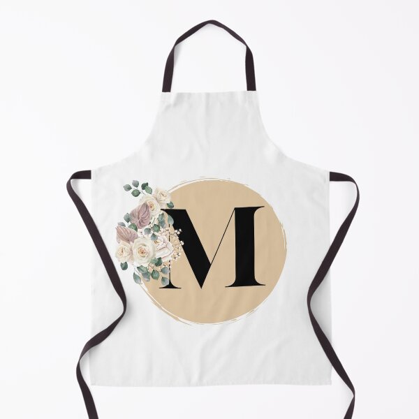 Item preview, letter m floral designed and sold by LU NA.