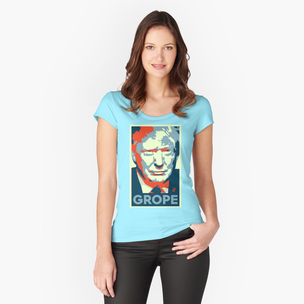 Item preview, Fitted Scoop T-Shirt designed and sold by realpatriots.