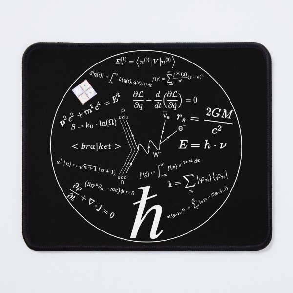 Item preview, physics equations and diagrams dark version designed and sold by NoetherSym.