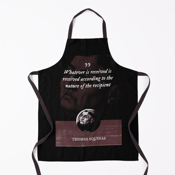 Item preview, Thomas Aquinas - Whatever is received is received according to the nature of the recipient designed and sold by Syahrasi.