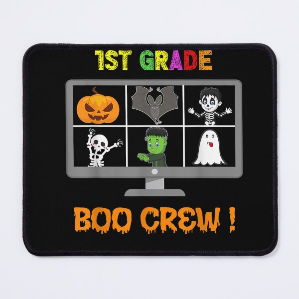Item preview, 1st grade Boo Crew Virtual Learning Teacher Halloween T-Shirt designed and sold by BaderUlas.