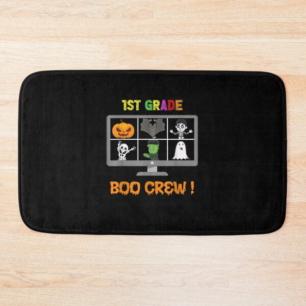 Item preview, 1st grade Boo Crew Virtual Learning Teacher Halloween T-Shirt designed and sold by BaderUlas.