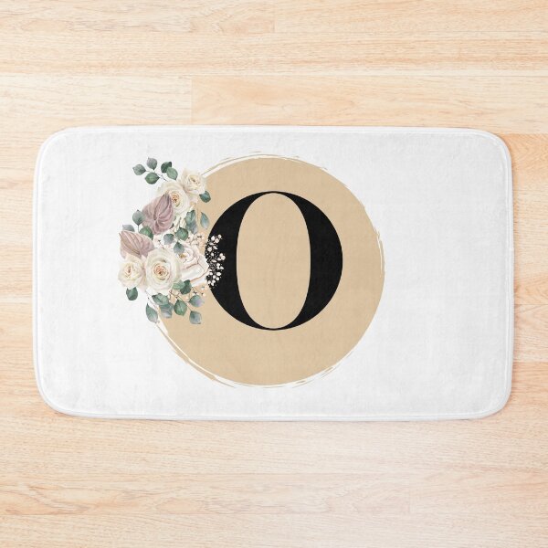 Item preview, letter o floral designed and sold by LU NA.