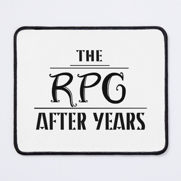 Item preview, RPG After Years Logo (black on white) designed and sold by RPGAfterYears.