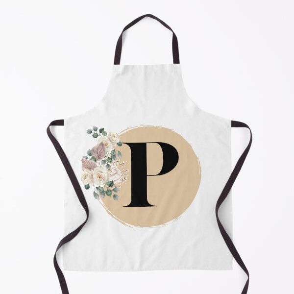 Item preview, letter p floral designed and sold by LU NA.