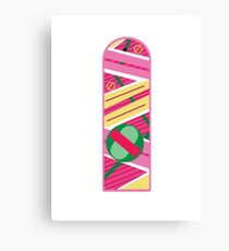 BTTF Hoverboard Canvas Print