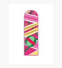 BTTF Hoverboard Photographic Print
