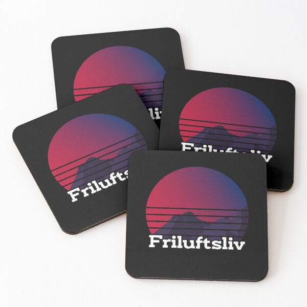 Item preview, Friluftsliv - Connect With Nature The Norwegian Way - Retro designed and sold by chrisomatico.