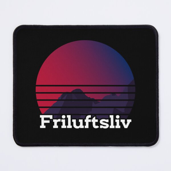 Item preview, Friluftsliv - Connect With Nature The Norwegian Way - Retro designed and sold by chrisomatico.