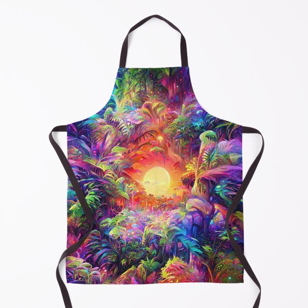 Item preview, Atardecer psicodélico en la jungla designed and sold by wumples.