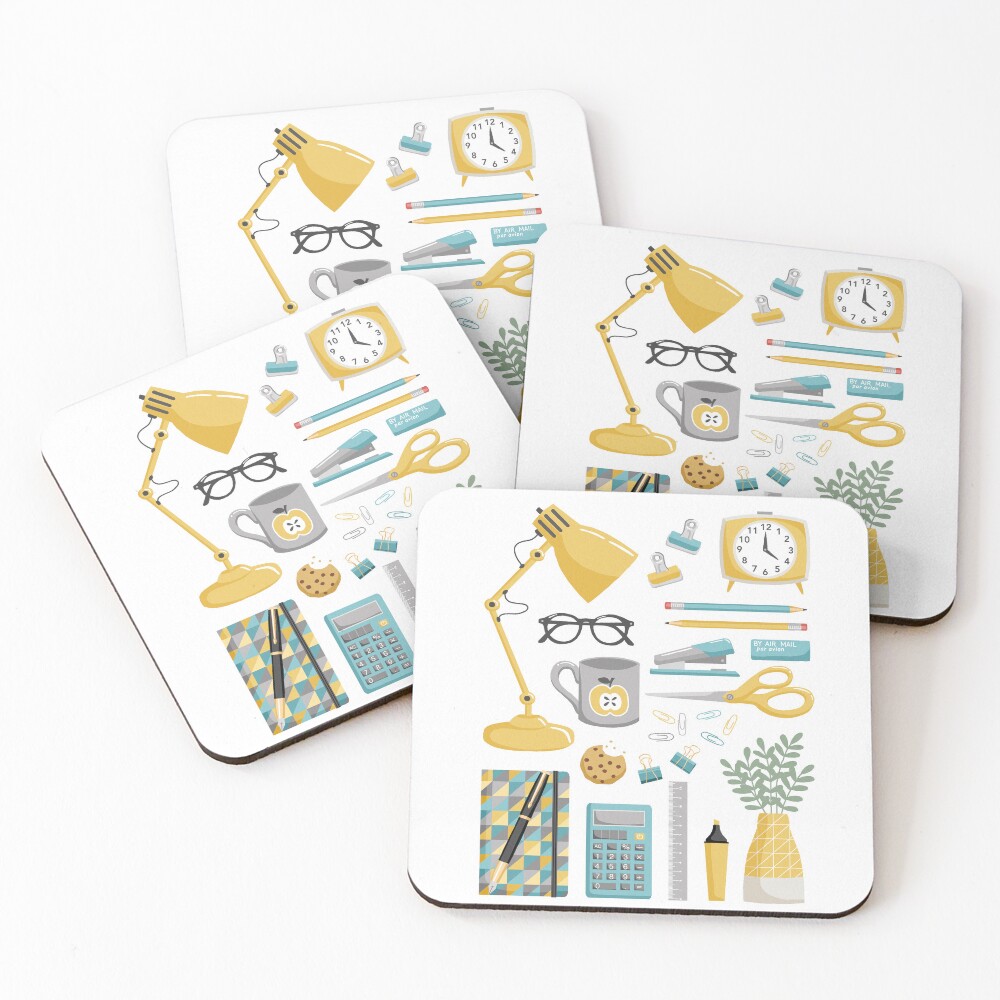 Item preview, Coasters (Set of 4) designed and sold by Cheekyleopard.