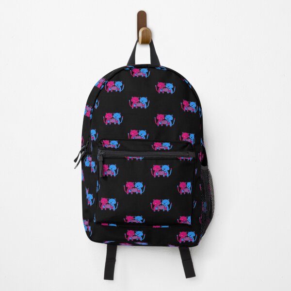 Item preview, Kawaii Bi Kittens. Bisexual Pride designed and sold by Subtle Pride Shop.