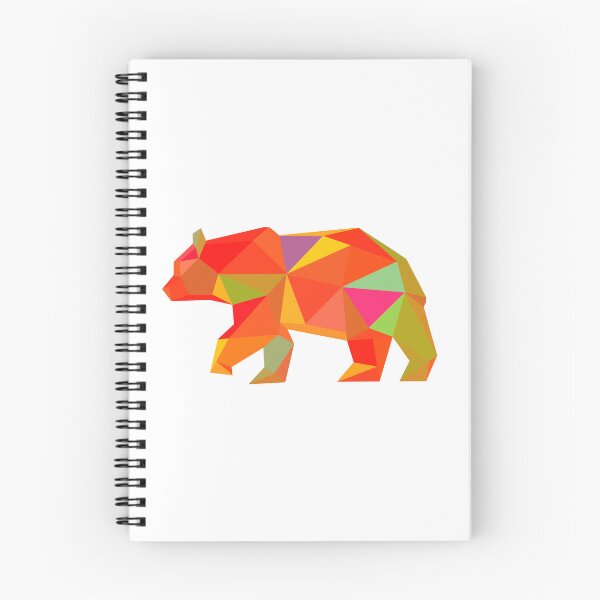 Item preview, Geometric Bear 60s pallet  designed and sold by doodle-mittens.
