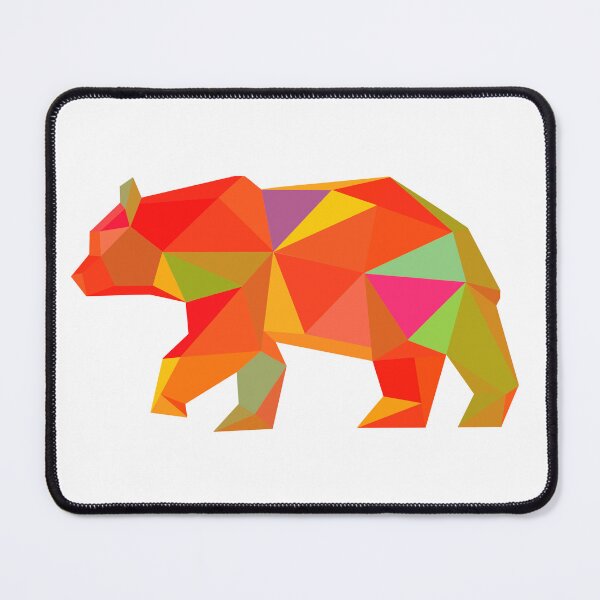 Item preview, Geometric Bear 60s pallet  designed and sold by doodle-mittens.
