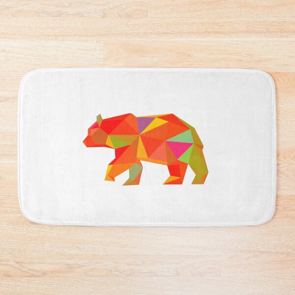 Item preview, Geometric Bear 60s pallet  designed and sold by doodle-mittens.