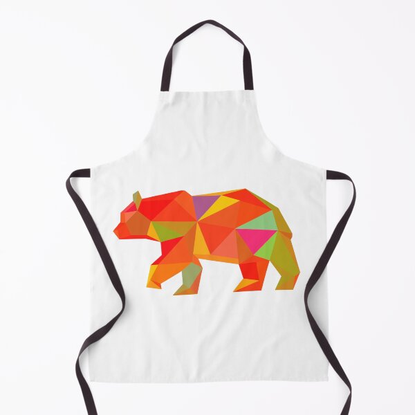 Aperçu de l'œuvre Palette ours géométrique années 60 créée et vendue par doodle-mittens.