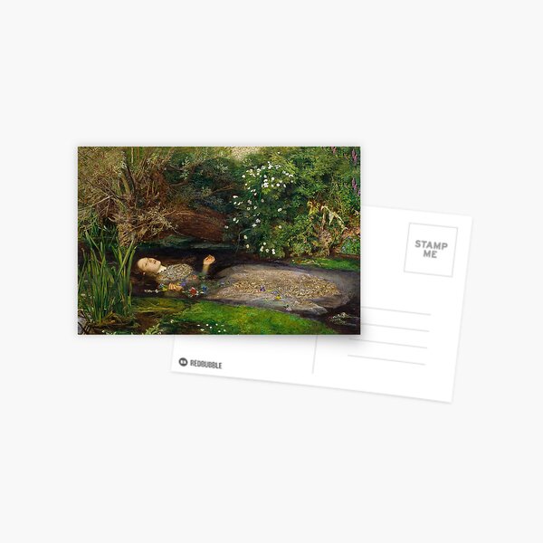 Item preview, Ophelia Painting by John Everett Millais | Ophelia Painting designed and sold by TeeARTHY.