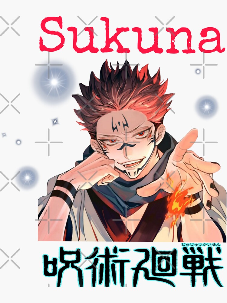 Pegatina «Fondo De Pantalla De Sukuna, Jujutsu Kaisen Sukuna, Chemises ...