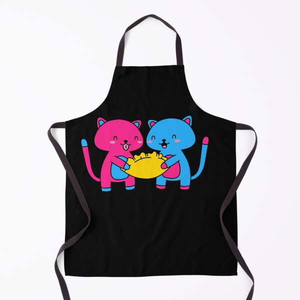 Item preview, Kawaii Pan Kittens. Pansexual Pride designed and sold by Subtle Pride Shop.
