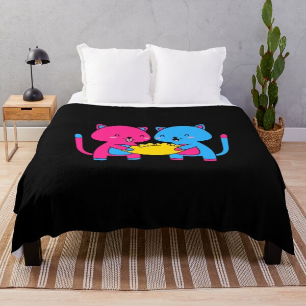 Item preview, Kawaii Pan Kittens. Pansexual Pride designed and sold by Subtle Pride Shop.