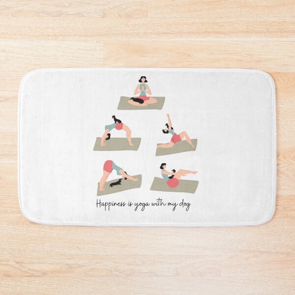 Item preview, Yoga dog mom unique gift designed and sold by BigLove Animals.
