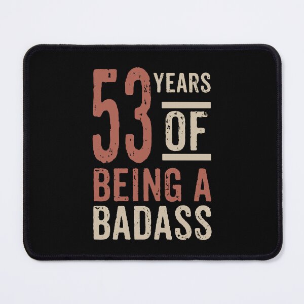 Item preview, 53 years of being a badass birthday gift designed and sold by rodmendonca.