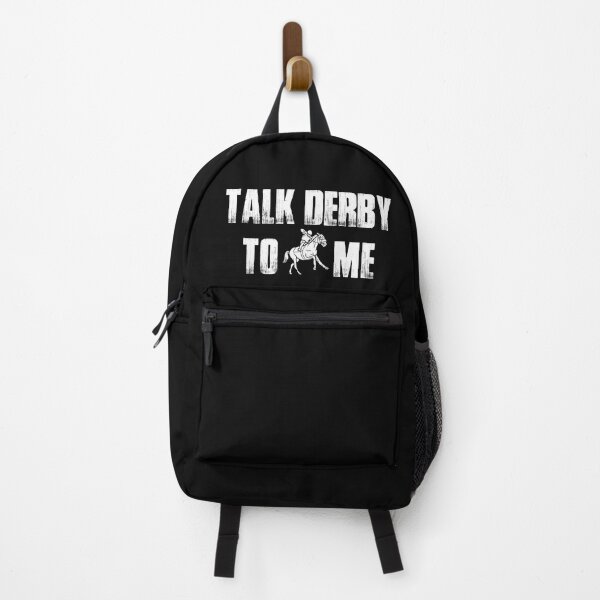 Item preview, Vintage Talk Derby To Me White Bold Typography  designed and sold by X-Trends.