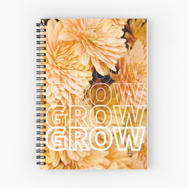 Item preview, GROW (below) - Yellow Orange Flower Blossoms designed and sold by AliceSLee.