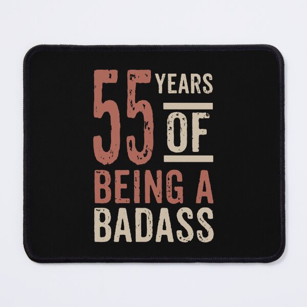 Item preview, 55 years of being a badass birthday gift designed and sold by rodmendonca.