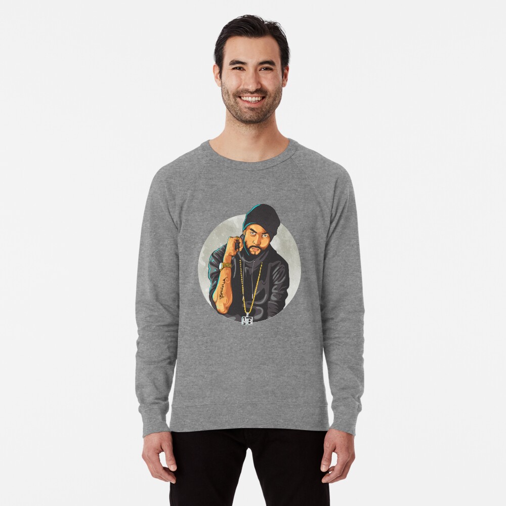 Bohemia The Punjabi Rap Star Lightweight Sweatshirt By