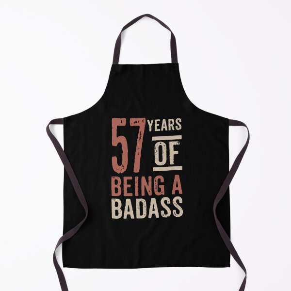 Item preview, 57 years of being a badass birthday gift designed and sold by rodmendonca.