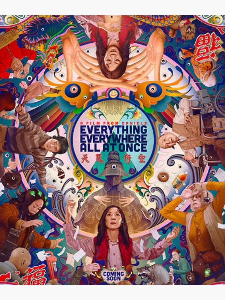 Everything Everywhere All at Once Movie Poster Quality Glossy Print Photo  Wall Art Michelle Yeoh Sizes 8x10 11x17 16x20 22x28 24x36 27x40 1 