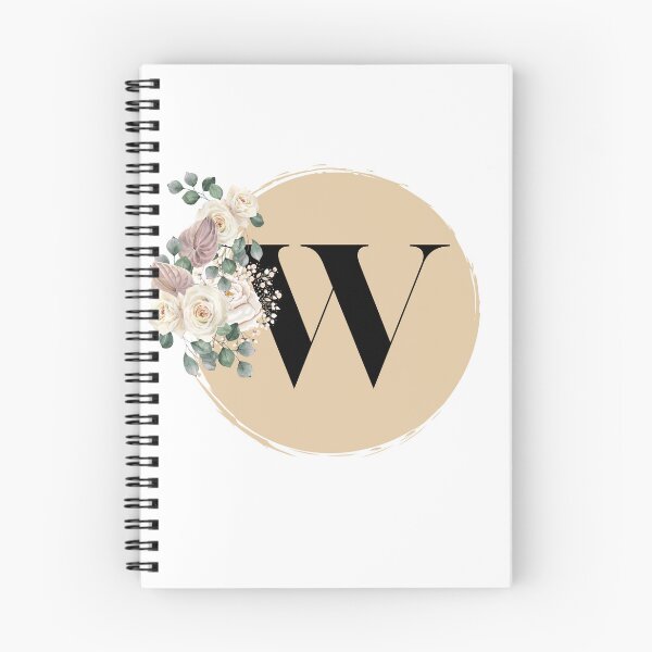 Item preview, letter w floral designed and sold by LU NA.