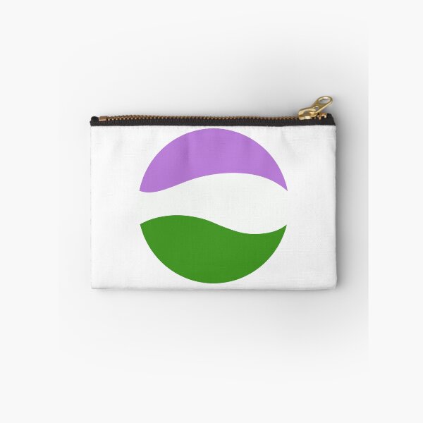Item preview, Genderqueer Waves Circle designed and sold by JustGottaDraw.