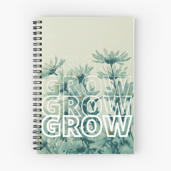 Item preview, GROW (below) - Dreamy, Chill Flower Field of Daisies designed and sold by AliceSLee.