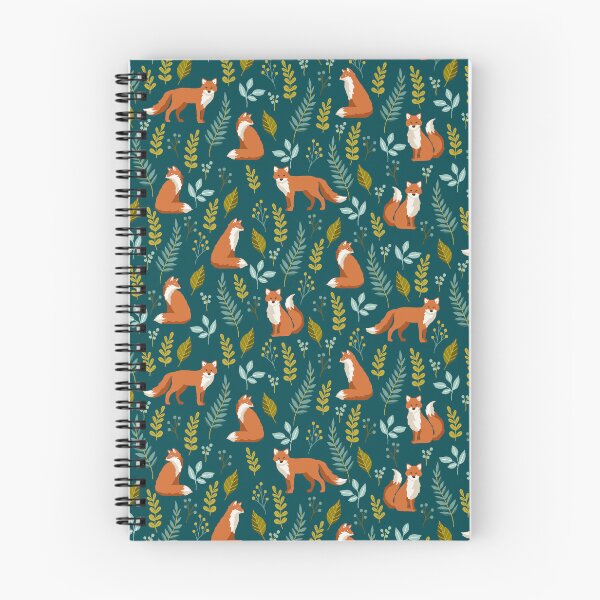 Item preview, Fox and foliage print designed and sold by Cheekyleopard.