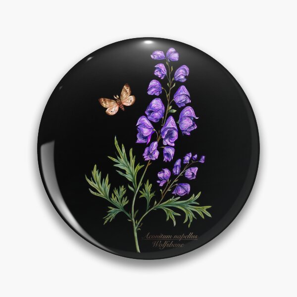 Item preview, Monkshood. Wolfsbane. Magical herbs  designed and sold by Sitenkovamary.