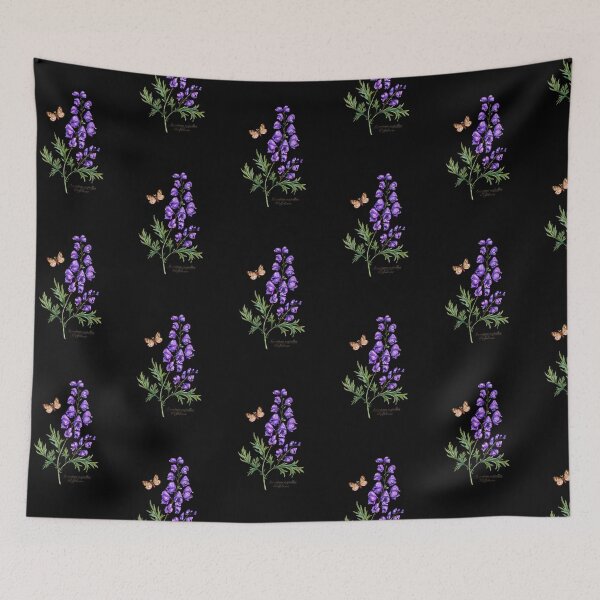 Item preview, Monkshood. Wolfsbane. Magical herbs  designed and sold by Sitenkovamary.
